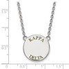 Black Bow Jewelry Sterling Silver Kappa Delta Greek Life Necklace 18 Inch - 2 of 4