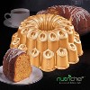 NutriChef Extra Thick Cast Aluminum Marquise Fluted Cake Pan – Non-Stick Coating, Oven Safe - 2 of 4