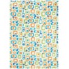 The Lakeside Collection Retro Bath Collection - Shower Curtain - 2 of 3