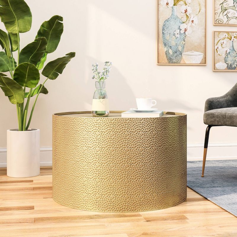 Braeburn Modern Round Coffee Table - Christopher Knight Home, 3 of 9