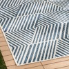 NICOLE MILLER NEW YORK Patio Country Ombre Geo Indoor Outdoor Area Rug - 2 of 4