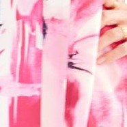 pink burst painterly floral