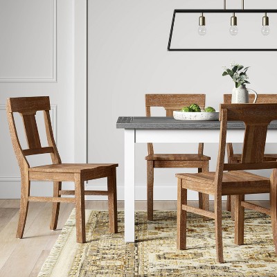 Threshold store dining chairs