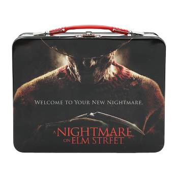 A Nightmare On Elm Street Freddy Krueger Welcome To Your New Nightmare Black Tin Tote