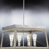 Urban Ambiance Luxury Industrial Chandelier 12''H x 20''W,  Galvanized Steel Finish,  Berkeley Collection, UHP3912 - 4 of 4
