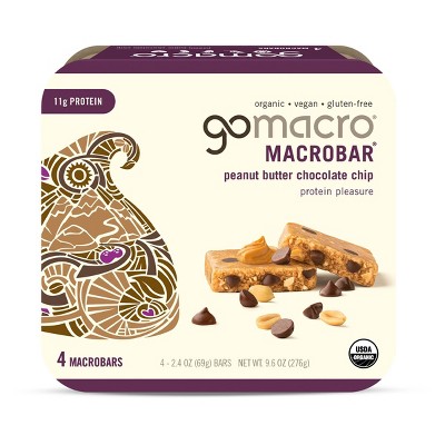 GoMacro Peanut Butter Chocolate Chip MacroBar