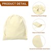 Unique Bargains Velvet Reusable Soft Jewelry Headphone Candy Drawstring Gift Bags 20 Pcs - 4 of 4