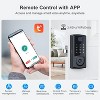 Itopfox Smart Keyless Entry Door Lock with Touchscreen Keypad, Fingerprint & App Control, Auto Lock, Multi-Mode Access for Homes, Offices & Hotels - 4 of 4