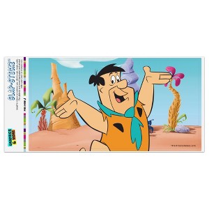 The Flintstones Fred Character Automotive Bumper Sticker - 1 of 4