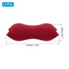 Unique Bargains Neck Support for Hiking Travel Flocked Inflatable Camping Pillows 2 Pcs 13.6" x 8.7" - 2 of 4