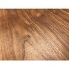 Madrona Burke Audrey Walnut Brown 20" End Table with Curved Top and Round, Slanted Legs - 4 of 4