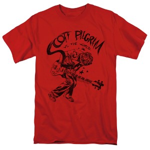 Men's Scott Pilgrim Rockin T-Shirt - 1 of 4