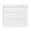 CAVINAS 32"x28" Elegant Wall Mounted Bathroom Cabinet with Mirror&5 Adjustable Shelves,Mirrored Medicine Cabinet for Bathroom,Matte Finish - 4 of 4