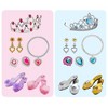 PICASSO-TILES Princess Halloween Costume Accessories with Tiara, Jewelry & Accessories, 20pc - 4 of 4