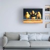 Canvas Wall Art - Lucia Heffernan 'Cardio Chicks' Wall Art for Living Room, Bedroom, or Office Décor by Trademark Fine Art - 19 x 14 Inches - 3 of 4