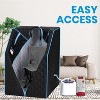 Portable Personal Steam Sauna Spa for Relaxation At Home, Home Therapeutic Sauna Blanket with Digital Display Steam Generator and Remote Control - 4 of 4