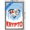 Trends International DC Studios Superman (2025) - Illustrated Krypto Framed Wall Poster Prints - 3 of 4