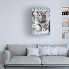 Trademark Fine Art - Tanya Mavric Enchanting Winter Tale Canvas Art - 2 of 4