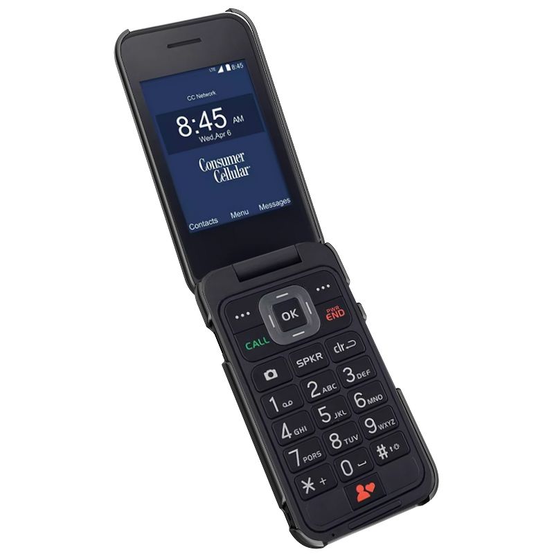 Nakedcellphone Hard Case for Consumer Cellular Verve Snap Flip Phone (Z2336CC), 5 of 8