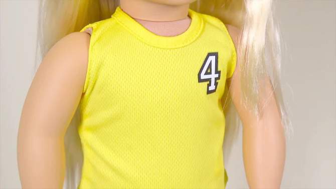 Our Generation Soccer Outfit for 18" Dolls - Team Player, 2 of 8, play video