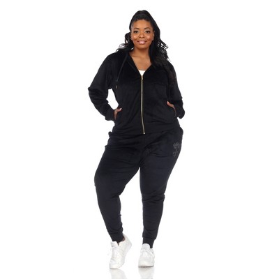 Womens plus cheap size track suit