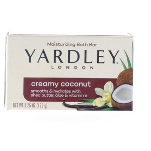 Yardley Creamy Coconut Bath Bar, 4.25 oz Pack of 12 - 1 of 4