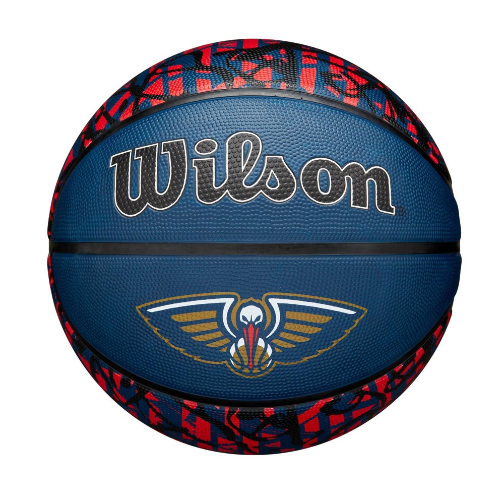 NBA New Orleans Pelicans Graffiti Basketball