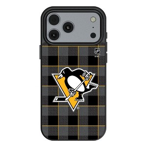 NHL Eastern Conference Teams Plaid MagSafe Compatible Cell Phone Case for Apple iPhone 17 Series - 1 of 4