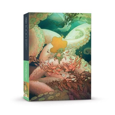 Fred 1000 Piece Jigsaw Puzzle,  Listen To Me by ‘Edge’ Ebenebe, Adult Puzzle Printed with Soy Ink with Matte Finish, Poster & Resealable Bag