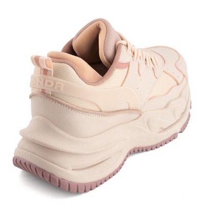 Женские кроссовки Andrea Women’s Casual Chunky Sneakers with Cushioned Support 61806 PINK 7 — фото 3