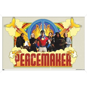 Trends International DC Comics TV Peacemaker - Group Framed Wall Poster Prints - 1 of 4