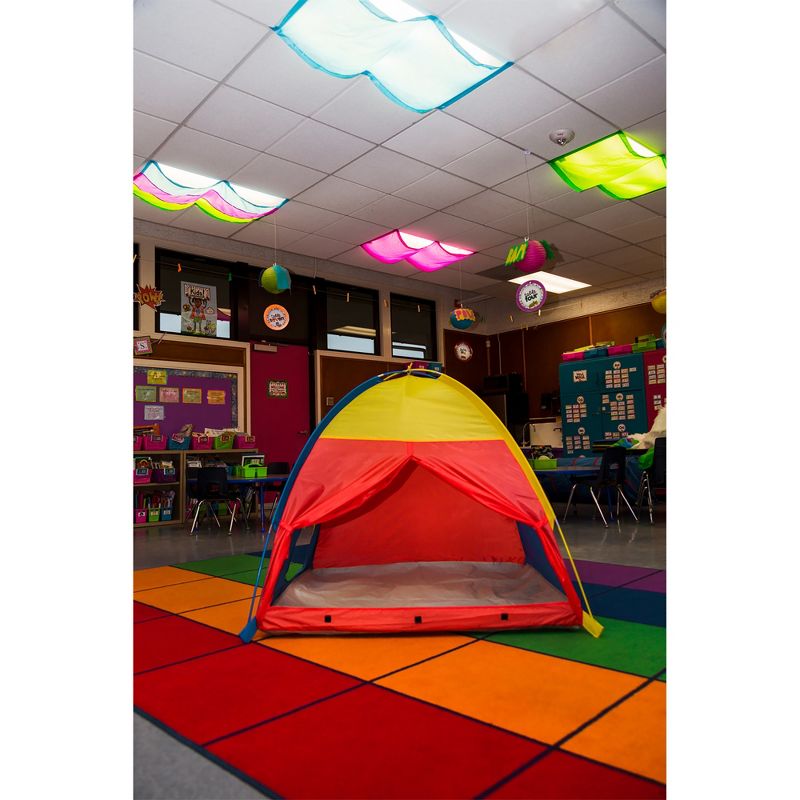 Pacific Play Tents Cozy Shade Classroom Fluorescent Lights Cover Set of 4 2' x 4.5', 3 of 4
