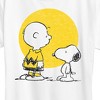 Women's - Peanuts - Charlie Snoopy Hearts Short Sleeve Graphic T-Shirt - 2 of 4