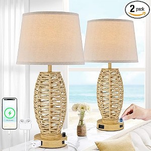 Table Lamps with USB Ports and Outlets - 1 of 1