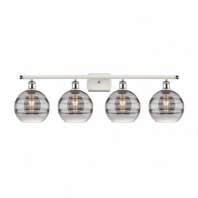 Rochester - 4 Light Bath Vanity In Industrial Style-10.88 Inches Tall and 38 Inches Wide