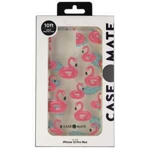 Case-Mate Prints Case for iPhone 12 Pro Max - Float On Flamingos - 1 of 1