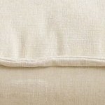 beige + chenille + 1 seat + foam