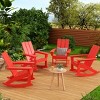 WestinTrends  Modern Adirondack Outdoor Rocking Chair (Set of 4) - 2 of 4