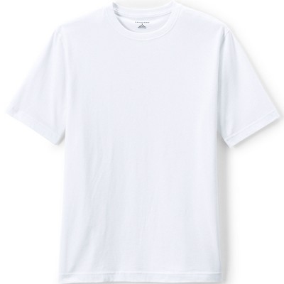 Lands' End School Uniform Men's Short Sleeve Essential T-shirt - Large ...