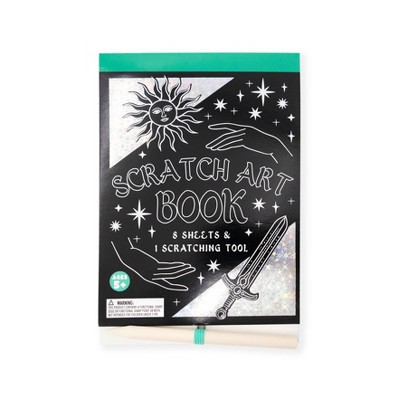 Scratch Art Book Magic Craft Activity Kit - Bullseye's Playground™