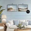Stupell Industries Verdant Coastal Waters 2pc Floating Frame Art Set - 3 of 4