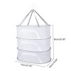 Unique Bargains Single Layer Drying Basket Gray 1 Pc - 4 of 4
