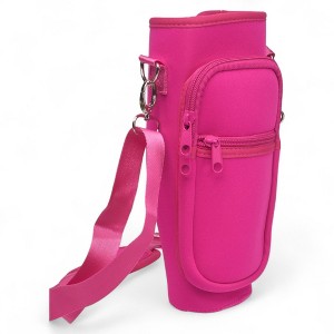 A Little Obsessed Neoprene Tumbler Holder Crossbody Bag with Pockets - 1 of 4