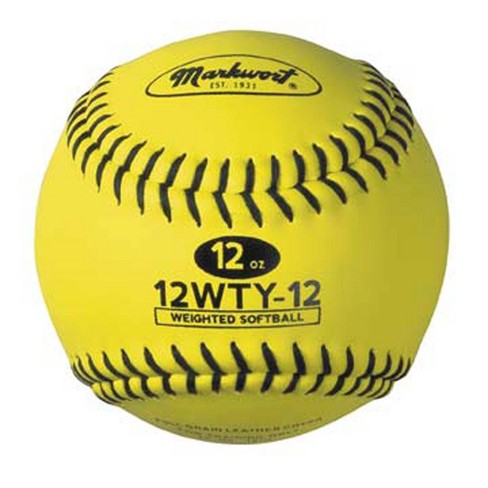 Markwort Weighted 11 Inch Softballs For Pitching & Throwing