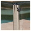 Hayward 88lbs Round Umbrella Base with Wheels - Black - Christopher Knight Home: Secure Stand, Weather-Resistant - 2 of 4