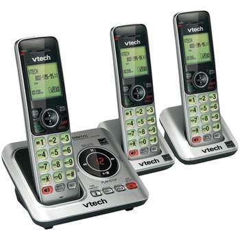 VTech® 3-Handset DECT 6.0 Expandable Speakerphone with Caller ID.