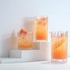 JoyJolt Alina Ribbed Cocktail Mixing Glass Pitcher - 20 oz Modern Art Deco Cocktail Stirring Glass - 3 of 4