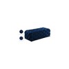 Meridian Furniture,Casey Velvet Ottoman/Bench - 4 of 4