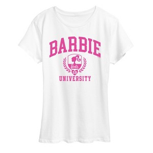 Women's - Barbie - University Short Sleeve Graphic T-Shirt - 1 of 4