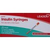 Leader Insulin Syringes 10 - 10 ea Packs - 3 of 4